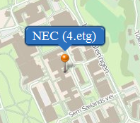 NTNU Entrepreneurship Center location map